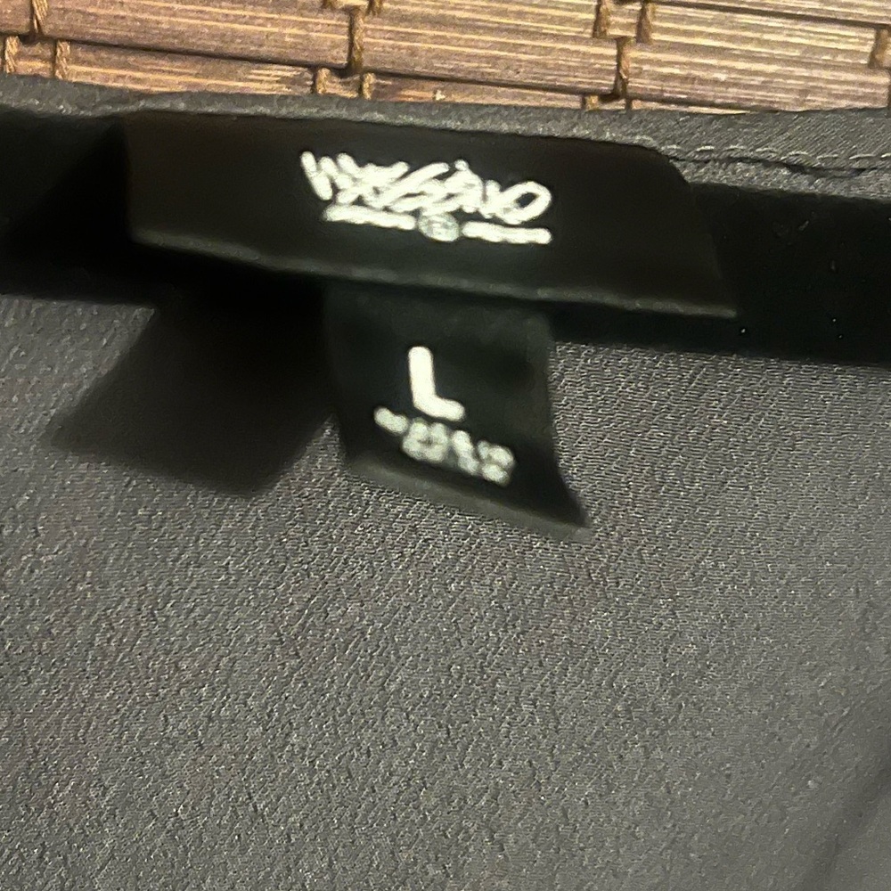 Mint Mossimo Large Layer Elegant Gray Ruffle Slee… - image 5